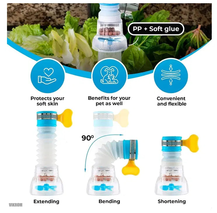 Water Saving Movable Sink Faucet Expanable (Pack of 1)